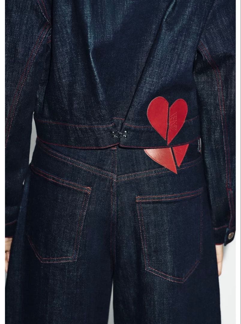 タグ付新品★ZARAのZ1975ハイウエストバレルフィットデニムパンツ★EU32