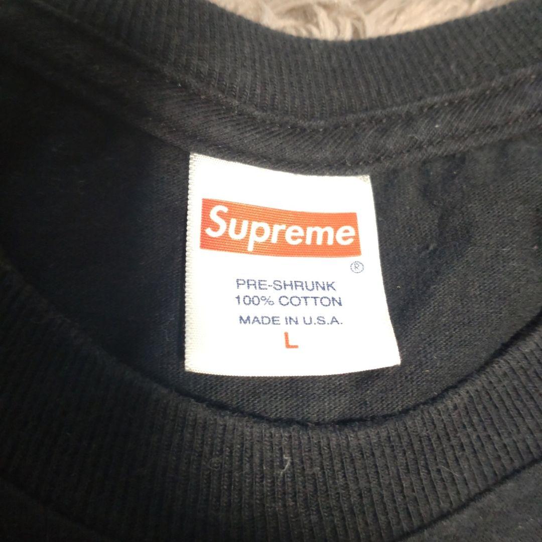 Supreme Tシャツ Lサイズ シュプリーム　黒