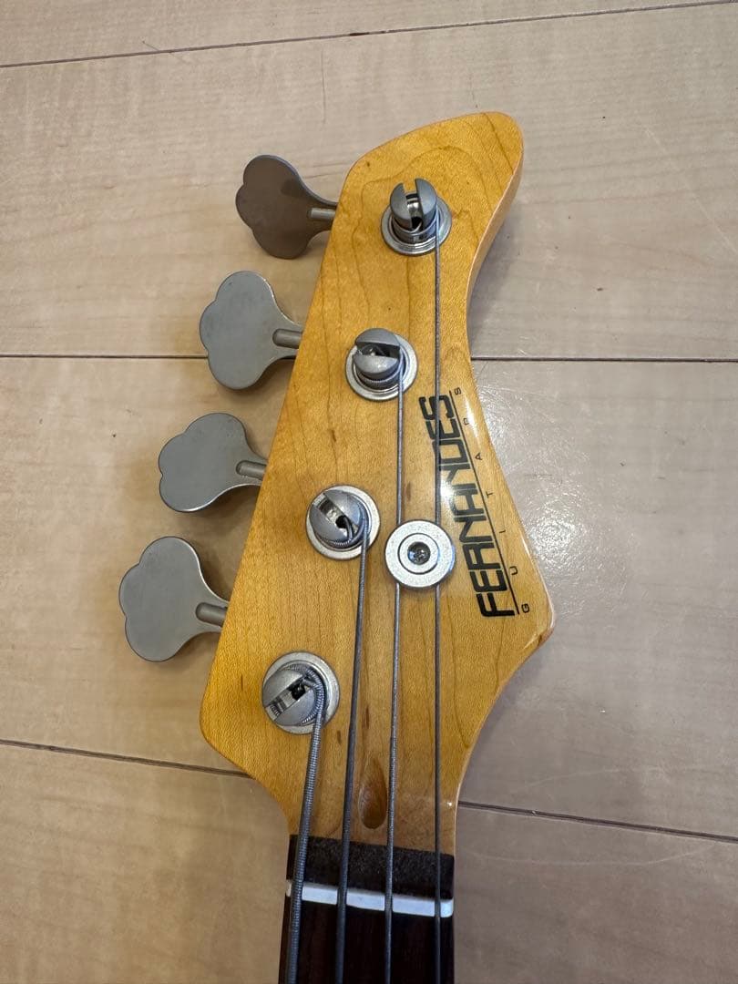 FERNANDES エレキベース プレシジョンベースタイプ ホワイト 4弦