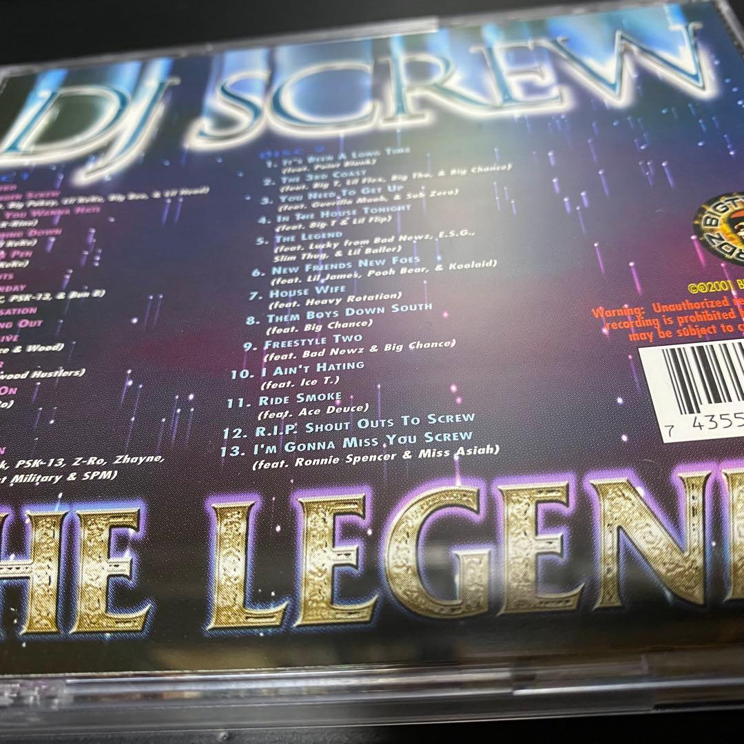 洋楽 DJ SCREW/THE LEGEND/G-RAP