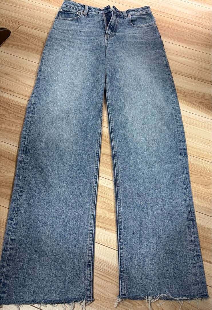 anuans ボーイズフィットデニム