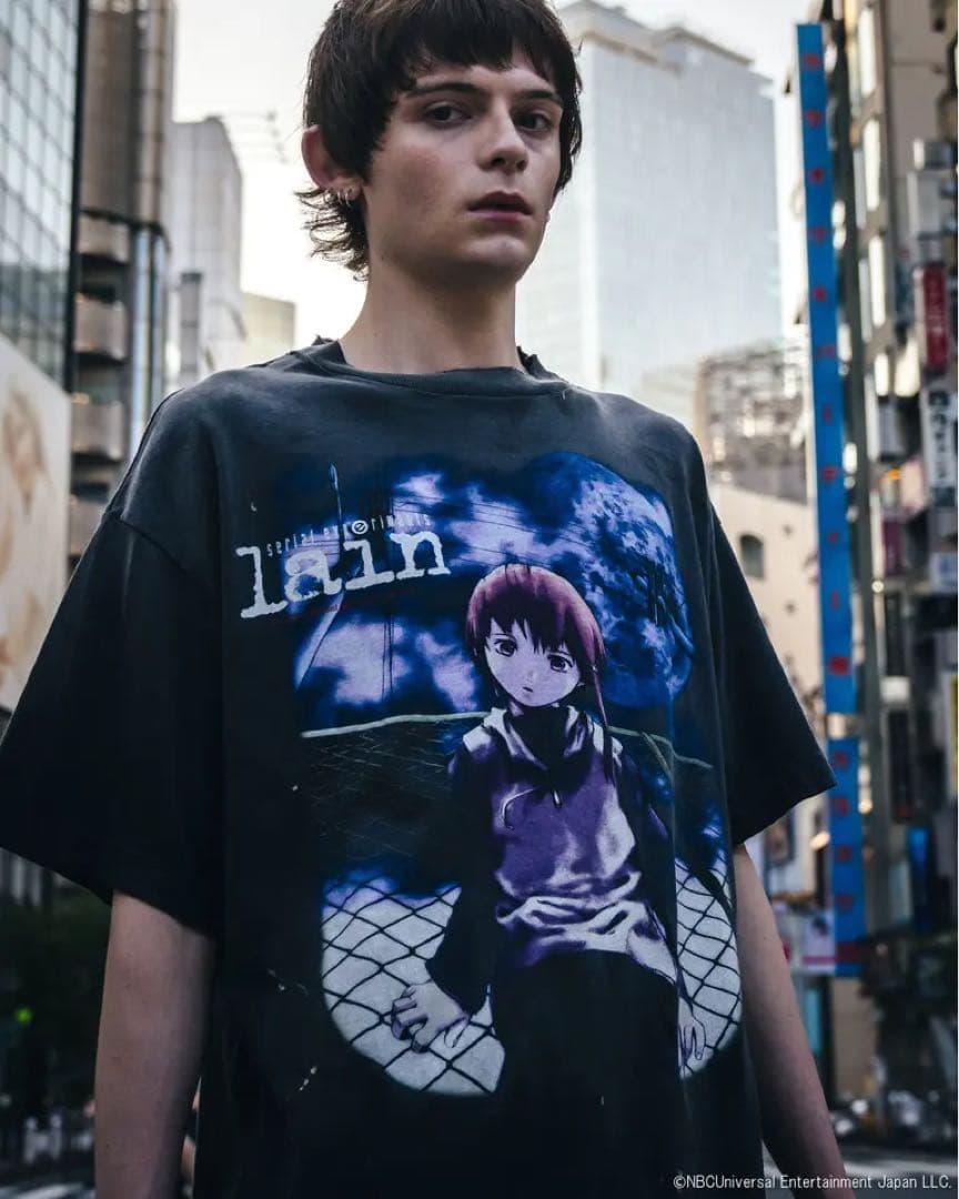即完品SAINT Mxxxxxx × lain × GEEKS RULE TEE