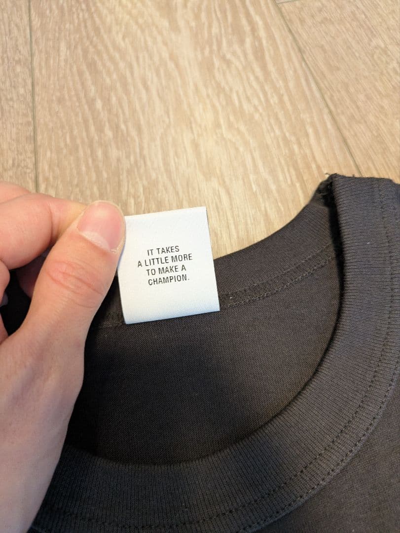 Champion×wtaps ブラック Tシャツ