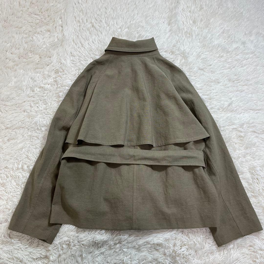 Plage Wool Linen トレンチジャケット スプリングコート