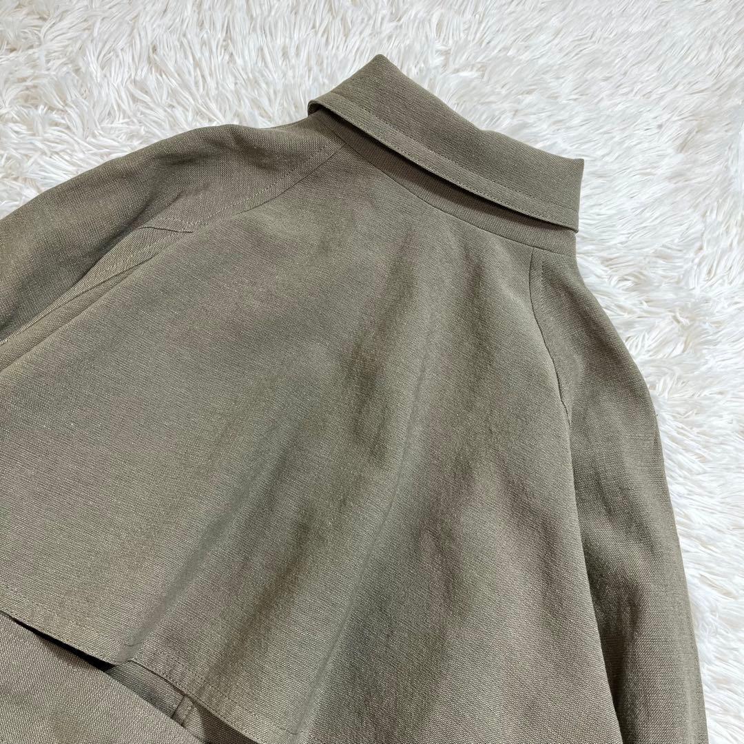 Plage Wool Linen トレンチジャケット スプリングコート