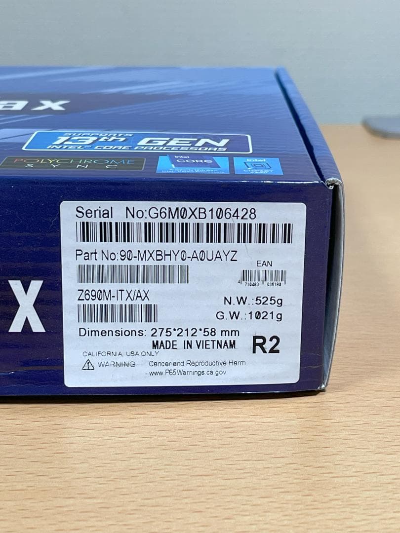 マザーボード ASRock Z690M-ITX/ax