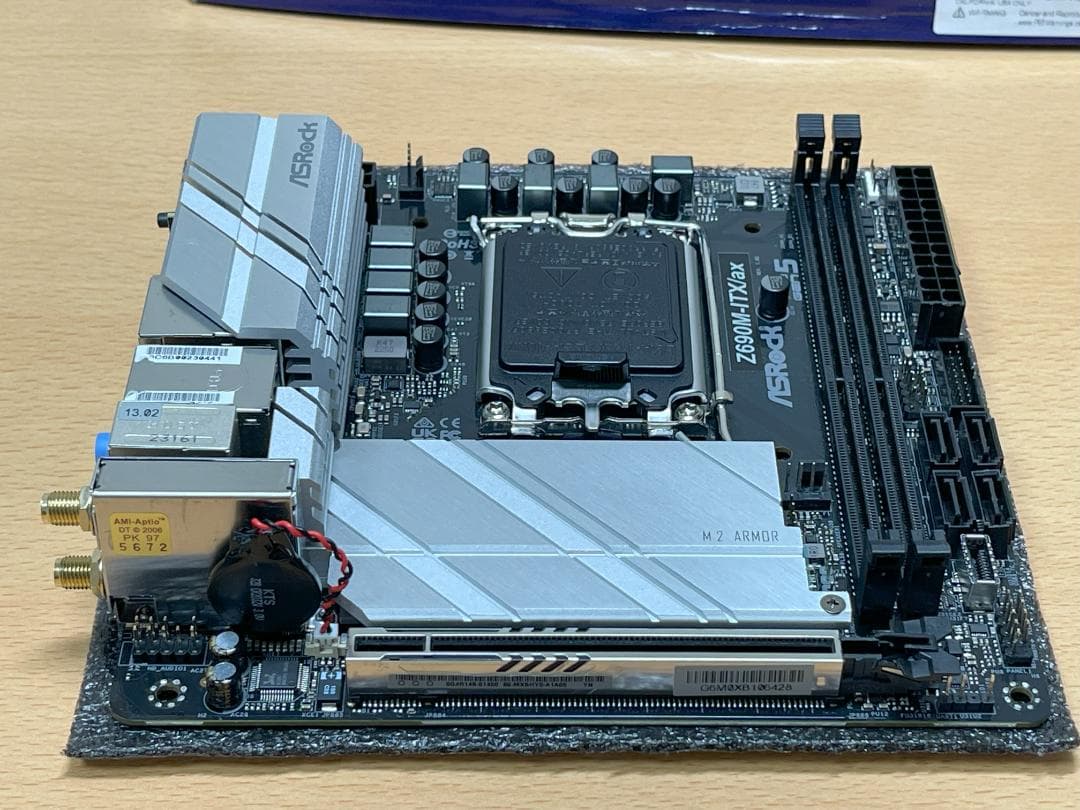 マザーボード ASRock Z690M-ITX/ax