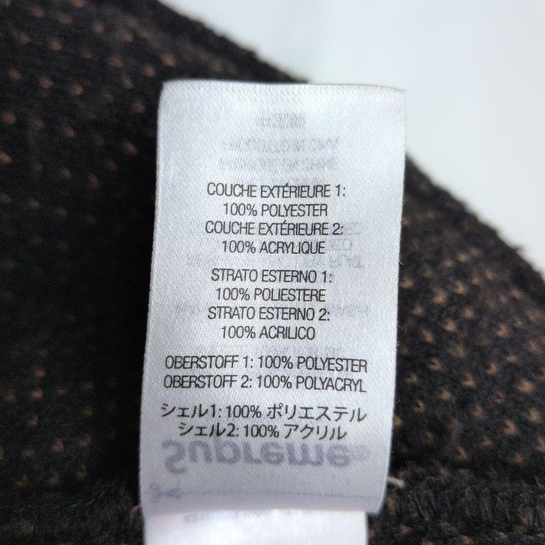 帽子 Supreme 23FW Sherpa Logo Beanie Black