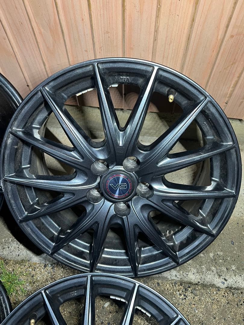 人気　Weds ウェッズ　4本　5穴　PCD100 プリウス　BRZ ハチロク