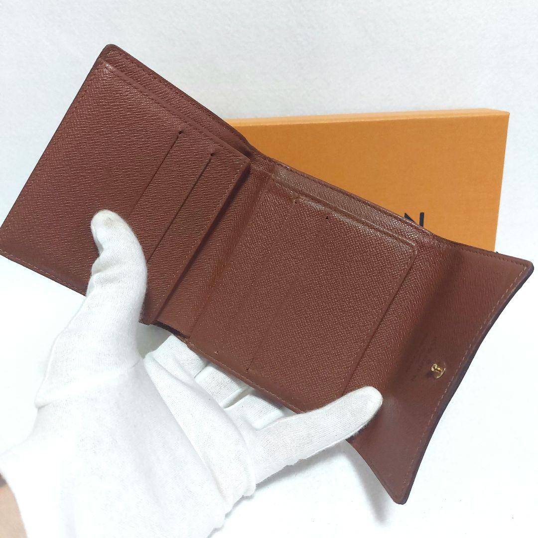 Louis Vuitton ルイヴィトン モノグラム カルトクレディ三つ折財布