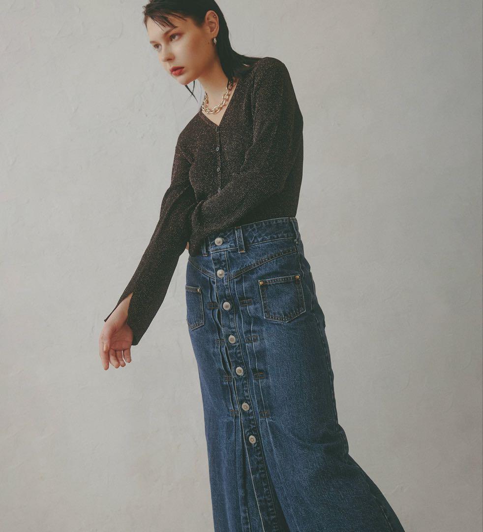 SOMETHING サムシング デニム ロング スカート ☆極美品☆値下げ中！