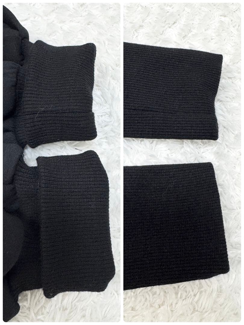 【ビアズリー】☆極美品☆ダンボールパールボタン カーディガン ブラックFREE