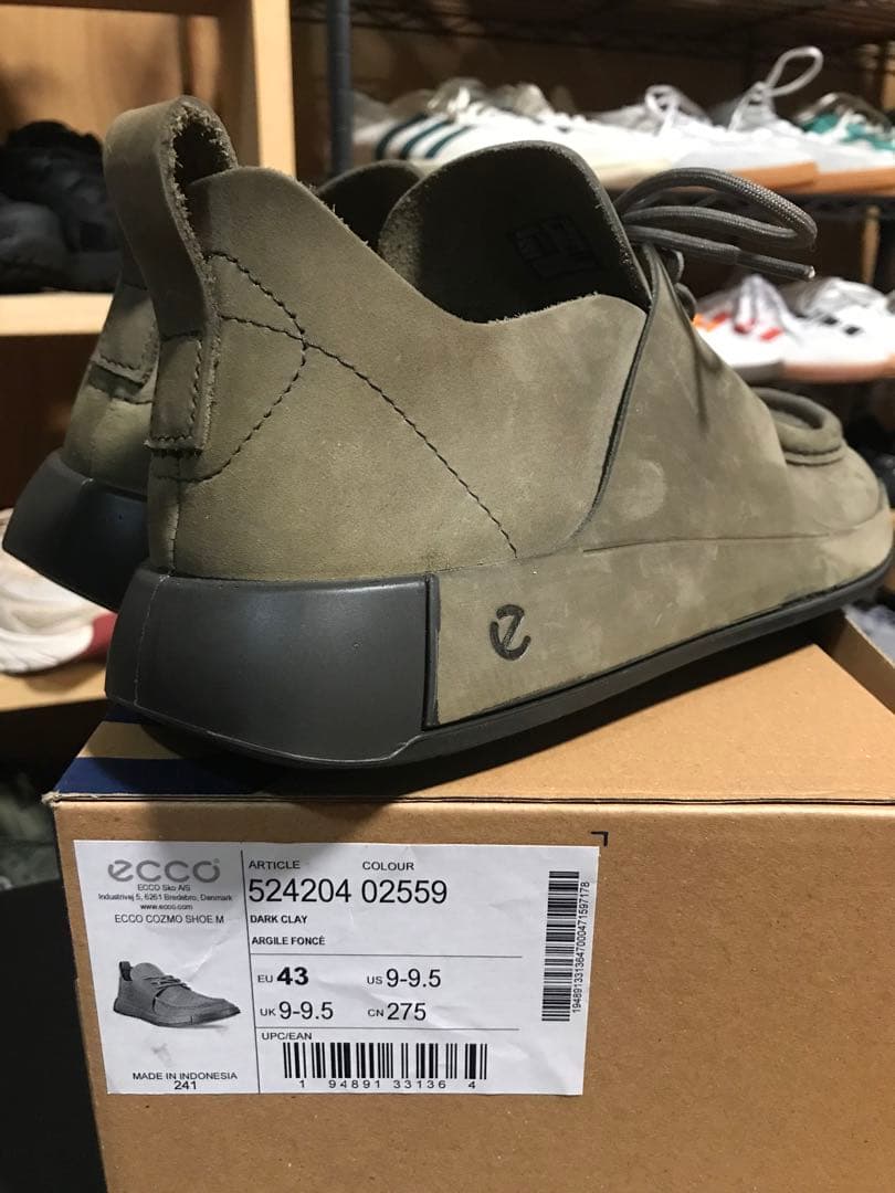 ECCO COZMOモカシン ダーククレイ27.5cm