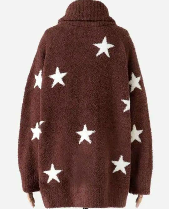 新品★gelato pique★パウダースタージャガードカーディガン★ジェラピケ