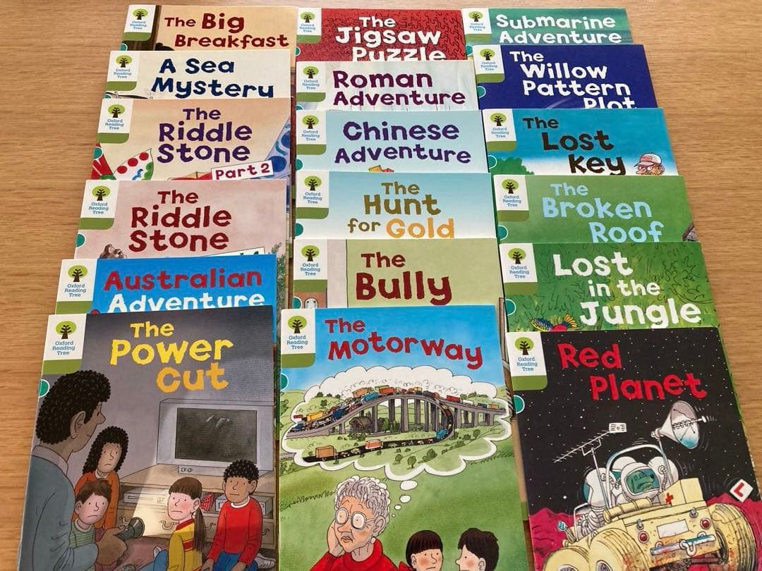 Oxford Reading Tree 絵本 英語 level 6,7,8,9