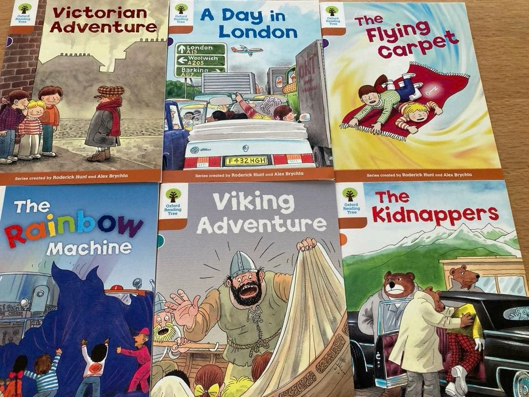 Oxford Reading Tree 絵本 英語 level 6,7,8,9