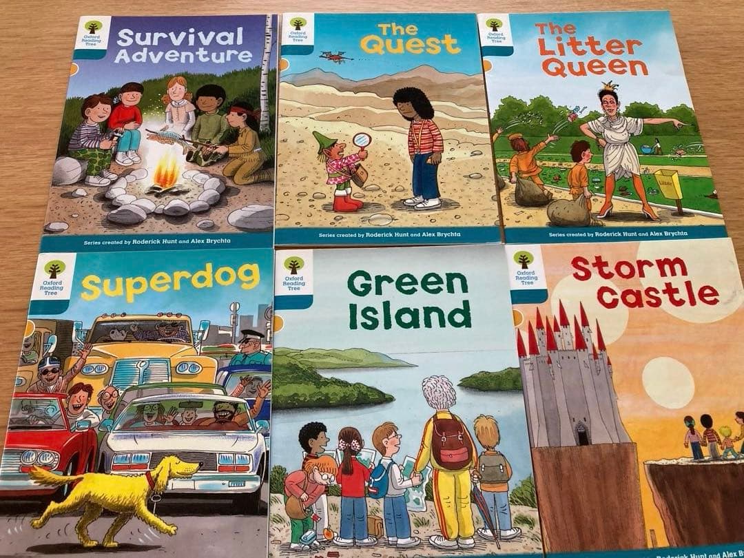 Oxford Reading Tree 絵本 英語 level 6,7,8,9