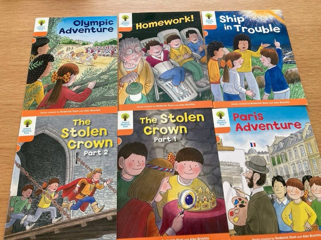 Oxford Reading Tree 絵本 英語 level 6,7,8,9