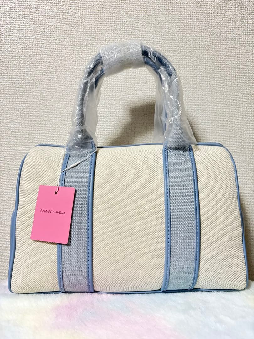 Samantha サマンサ ロゴテープ ボストン バッグ 新品未使用タグ付