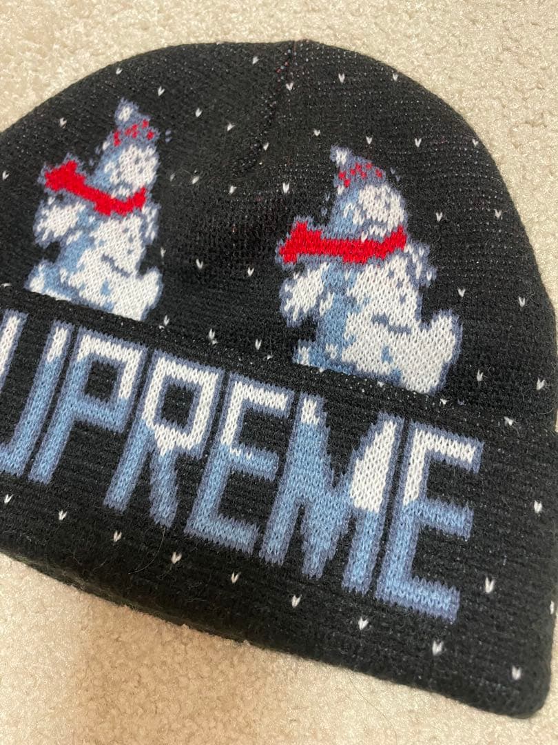 supreme man Beanie スノーマン　美品　ビーニー