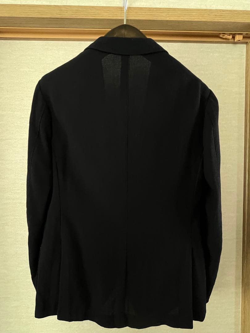 RING JACKET 46 ネイビー 鹿の子 アンコンジャケット 日本製
