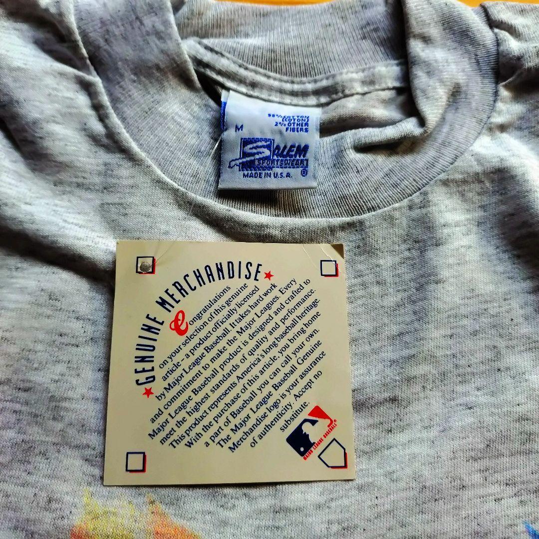 90s SALEM USA製 ドジャース 野茂英雄 Tシャツ М 未着用
