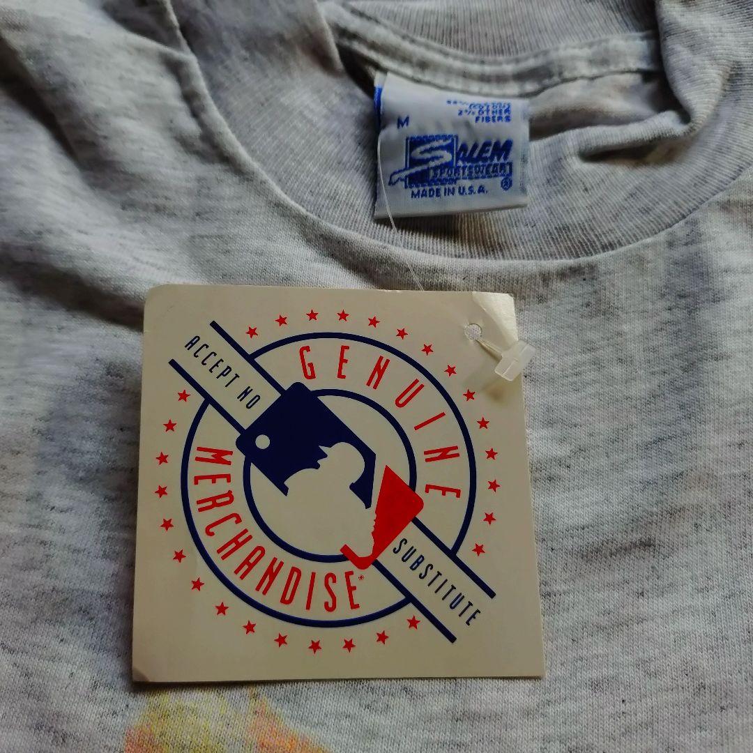90s SALEM USA製 ドジャース 野茂英雄 Tシャツ М 未着用