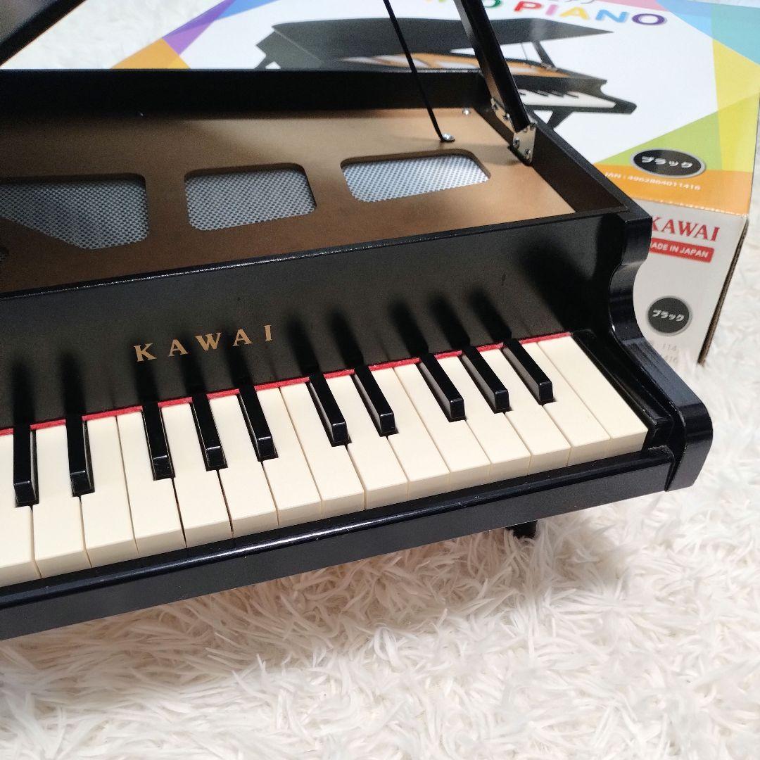 人気 KAWAI カワイ 河合楽器 グランドピアノ ミニ 1141 黒
