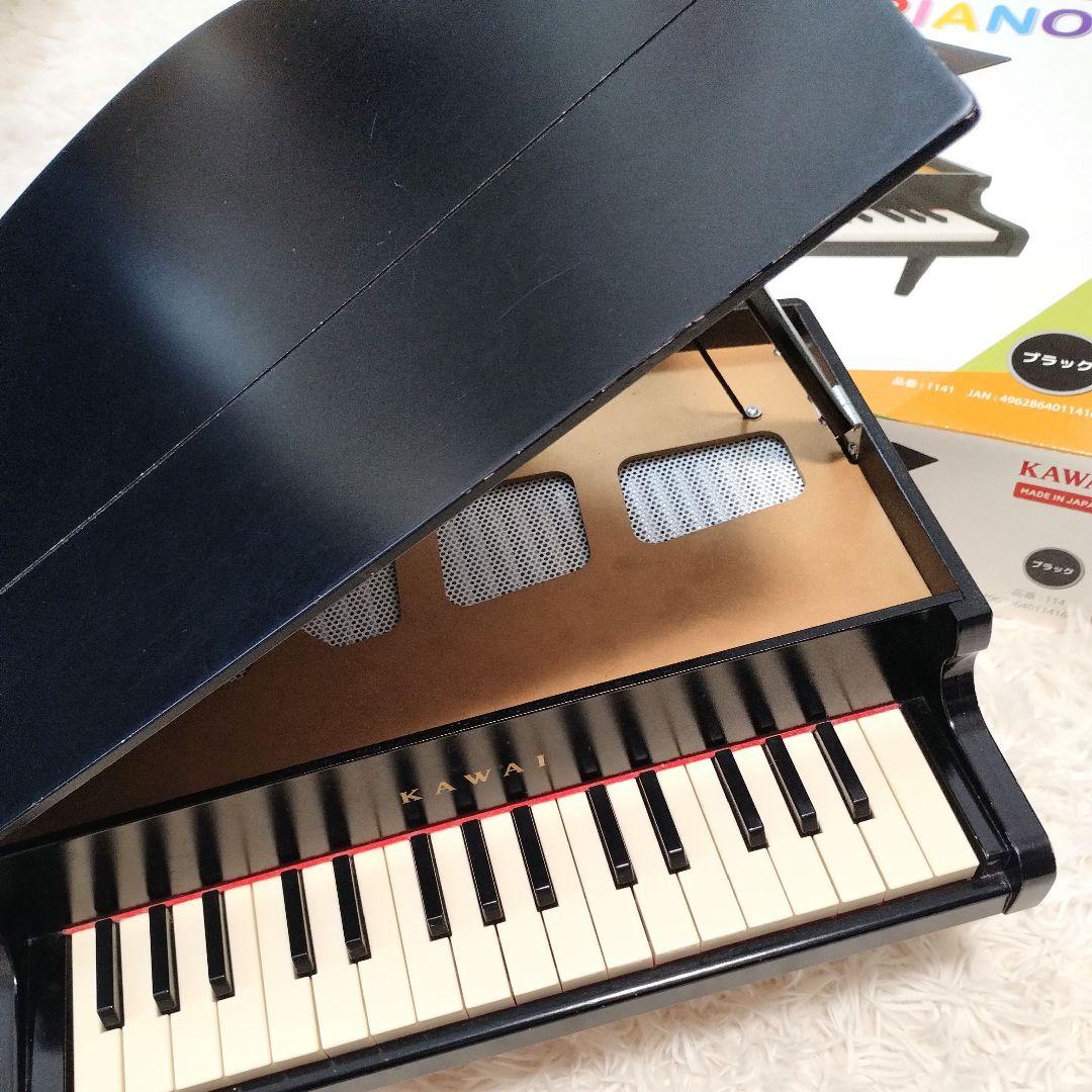 人気 KAWAI カワイ 河合楽器 グランドピアノ ミニ 1141 黒