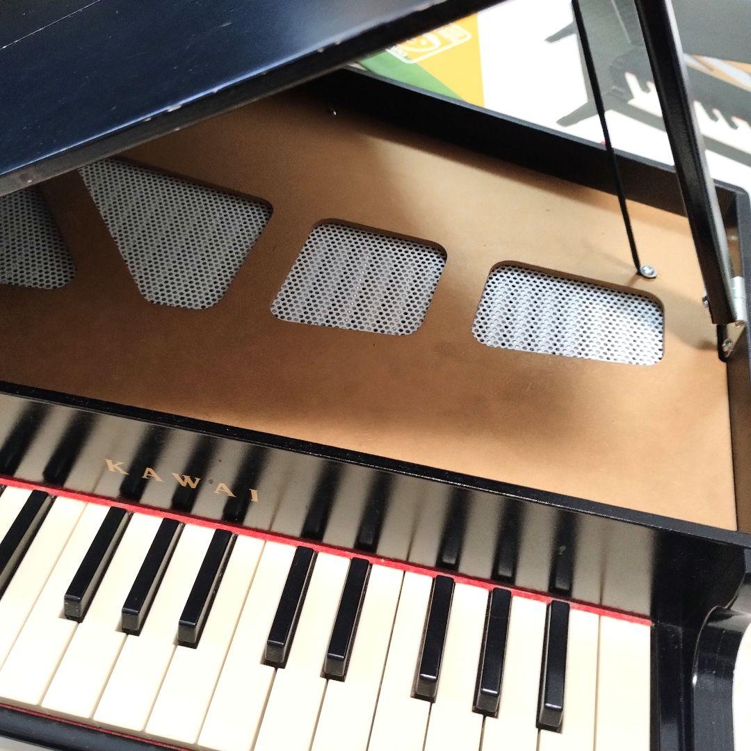 人気 KAWAI カワイ 河合楽器 グランドピアノ ミニ 1141 黒