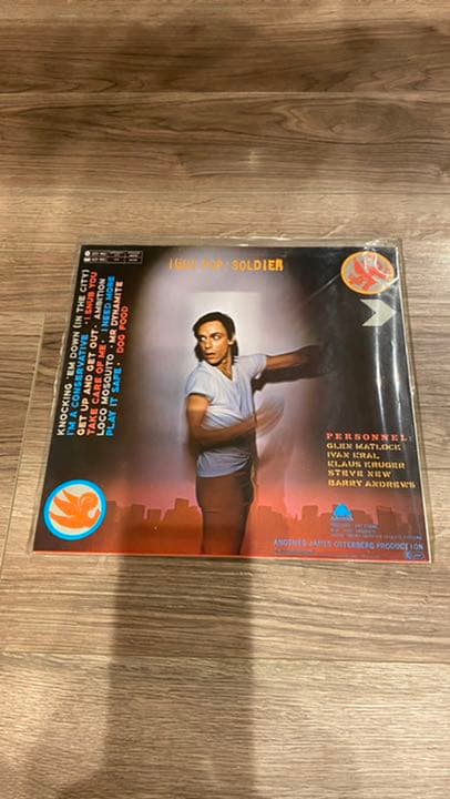 イギーポップレコード　iggy pop