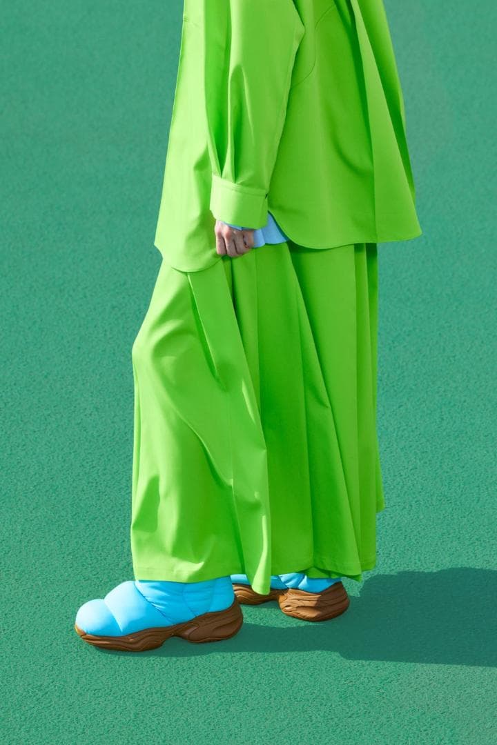 【今期・完売・紙タグ付】nagonstansのapex line skirt