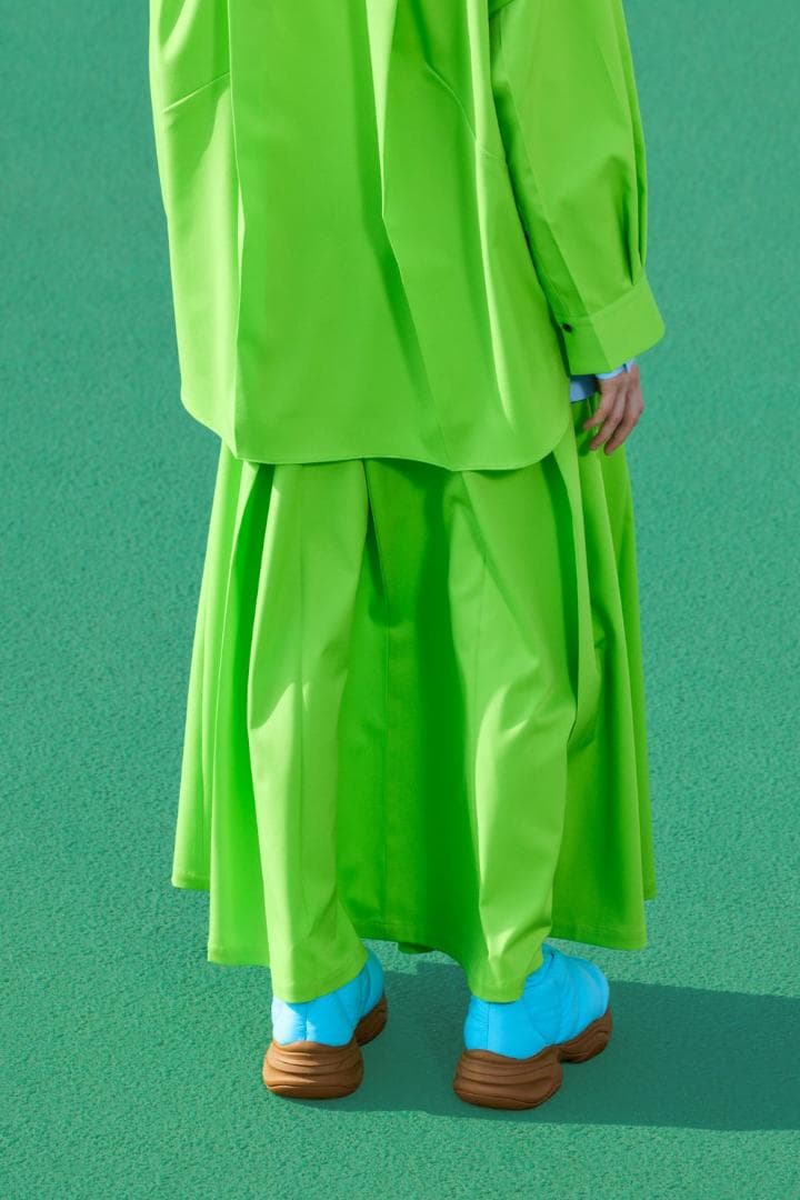 【今期・完売・紙タグ付】nagonstansのapex line skirt
