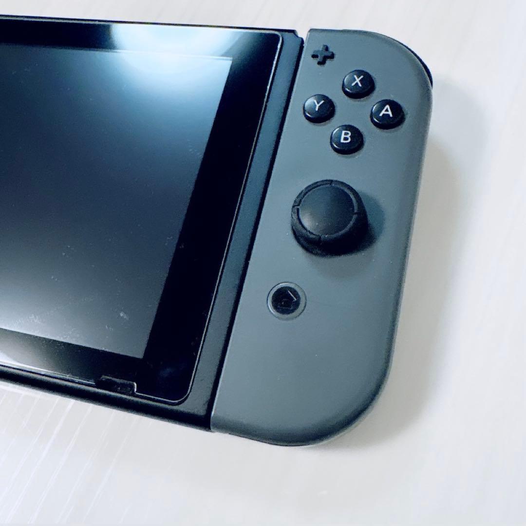 中古　Nintendo Switch本体セット ネオンブルー/ブラック