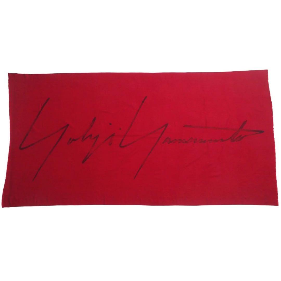 Yohji Yamamoto ヨウジヤマモト ストール 大判 ショール