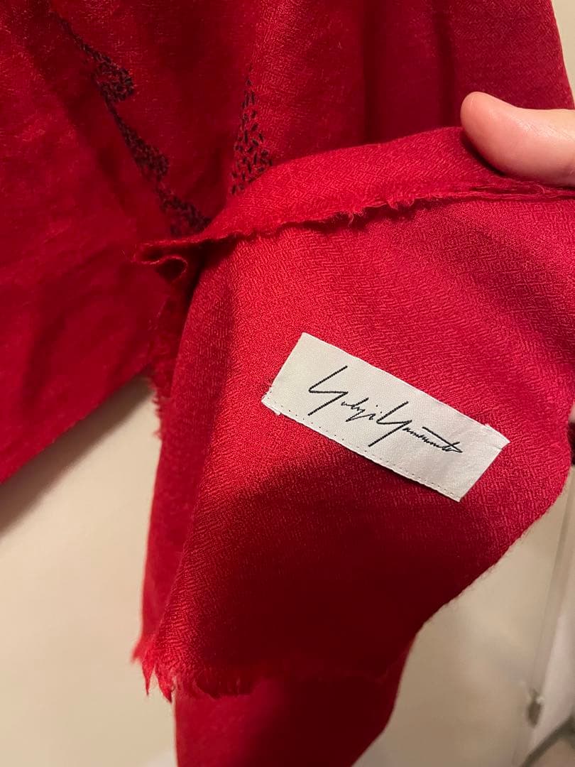 Yohji Yamamoto ヨウジヤマモト ストール 大判 ショール
