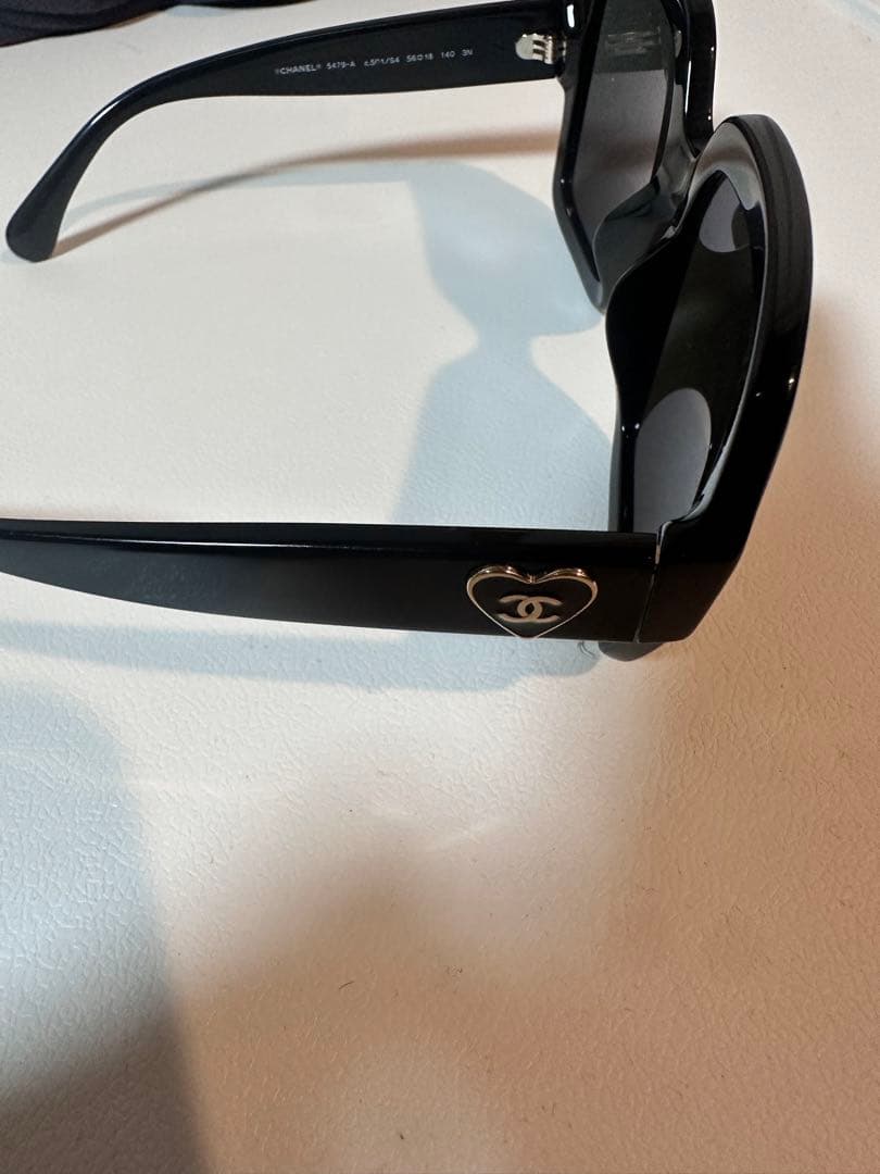 正規品　希少　CHANEL ハート型　ココシャネル