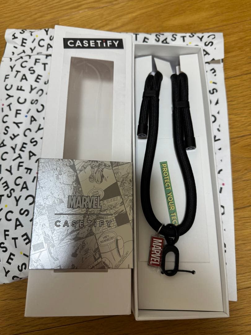 スマホアクセサリー CASETIFY Marvel Rope Cross-body Strap