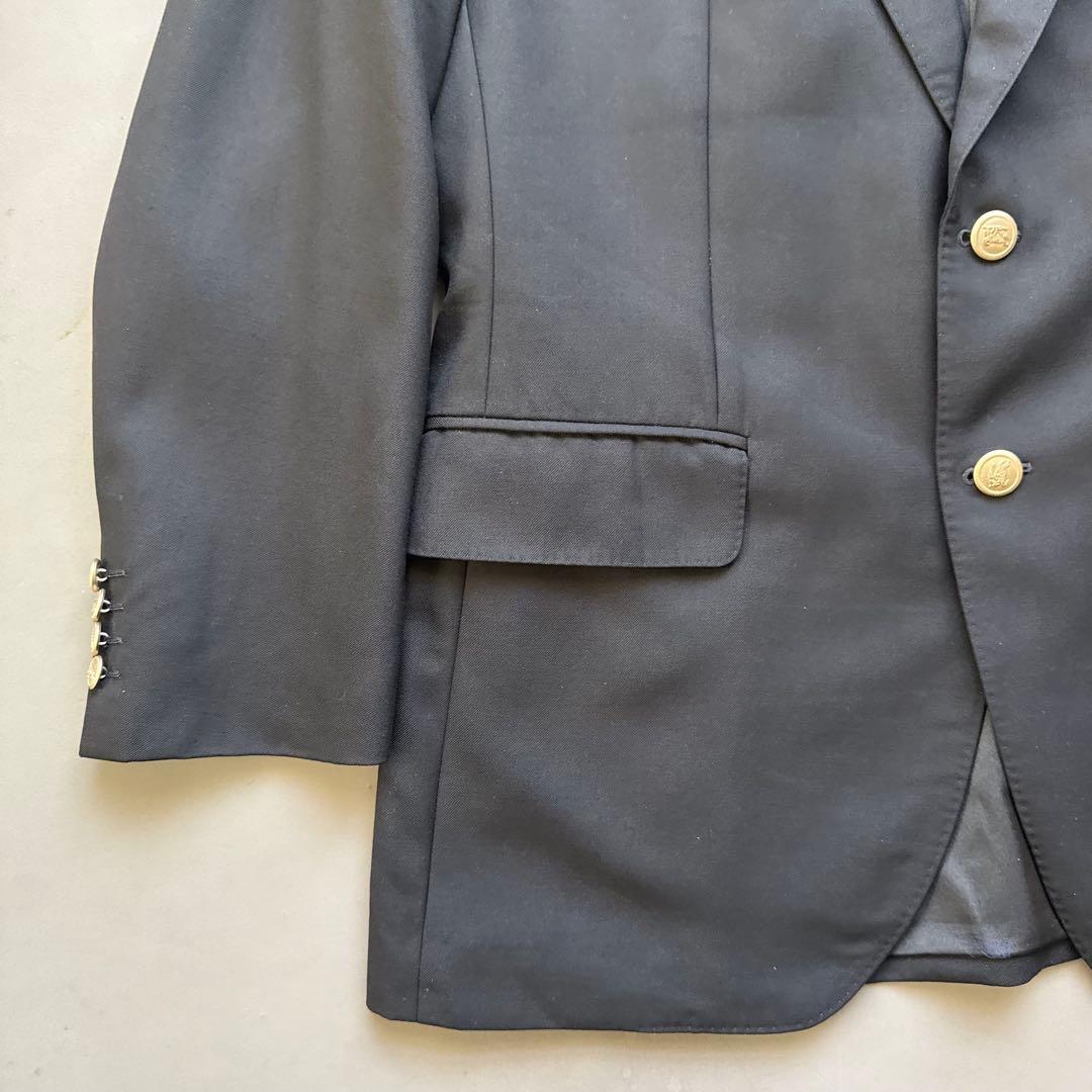 Burberry London カシミヤ 紺ブレ テーラードジャケット AB5
