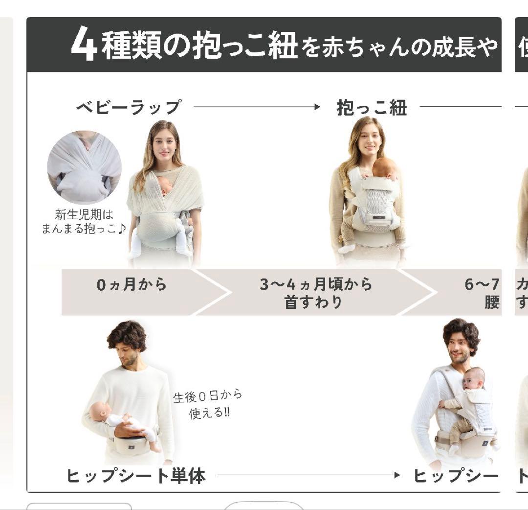 【フルセット早い者勝ち！】ポグネーオールインワン抱っこ暇