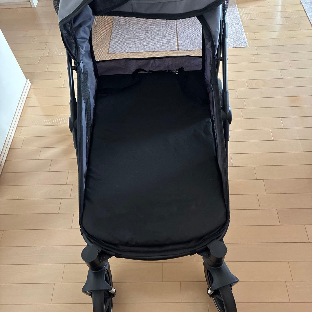 グレー ペットカート 折りたたみ式 4輪aileさん専用