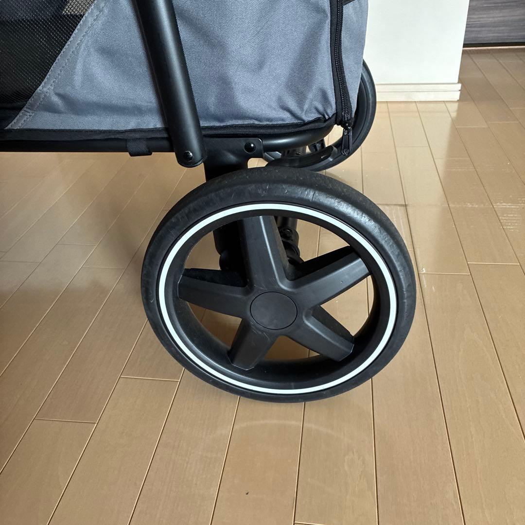 グレー ペットカート 折りたたみ式 4輪aileさん専用
