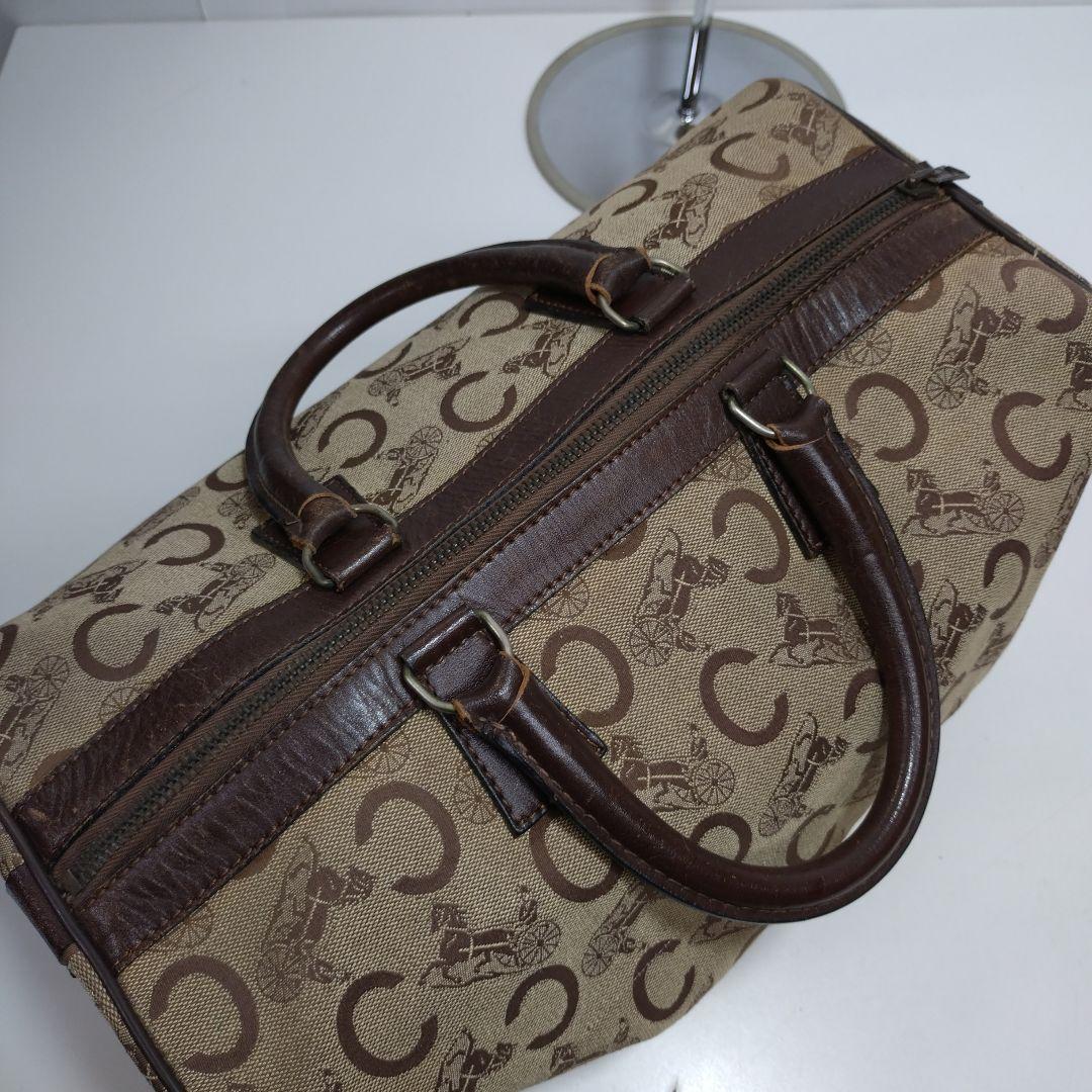 CELINE/オールド セリーヌ Cサルキー ミニボストン ヴィンテージ