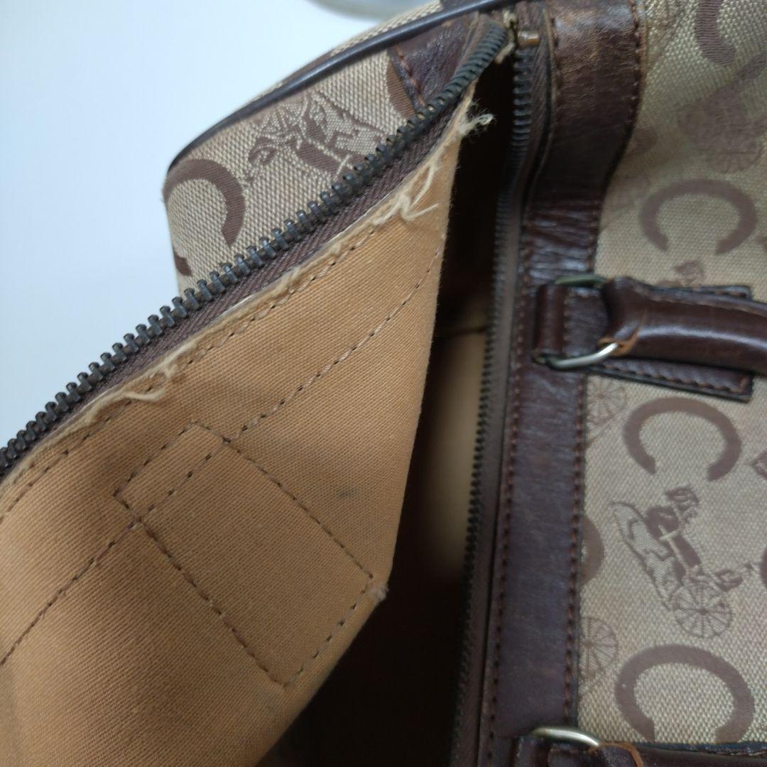 CELINE/オールド セリーヌ Cサルキー ミニボストン ヴィンテージ