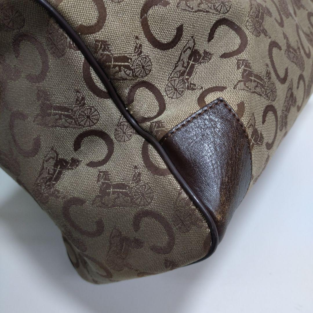 CELINE/オールド セリーヌ Cサルキー ミニボストン ヴィンテージ