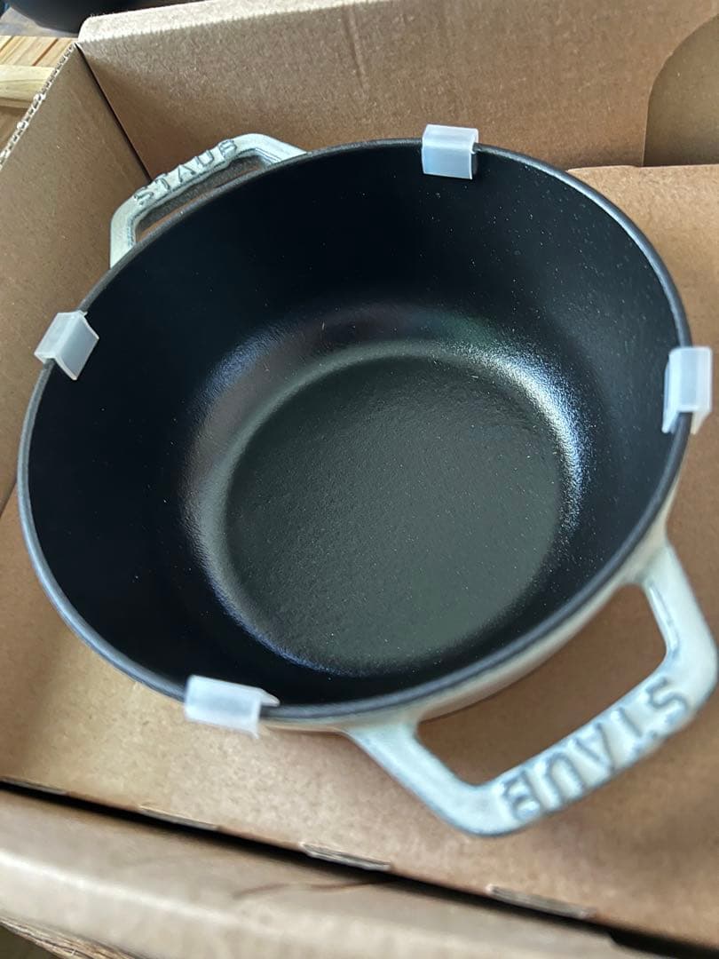 【新品未使用】STAUB Wa-NABE リリー ワナベ　16cmカンパーニュ