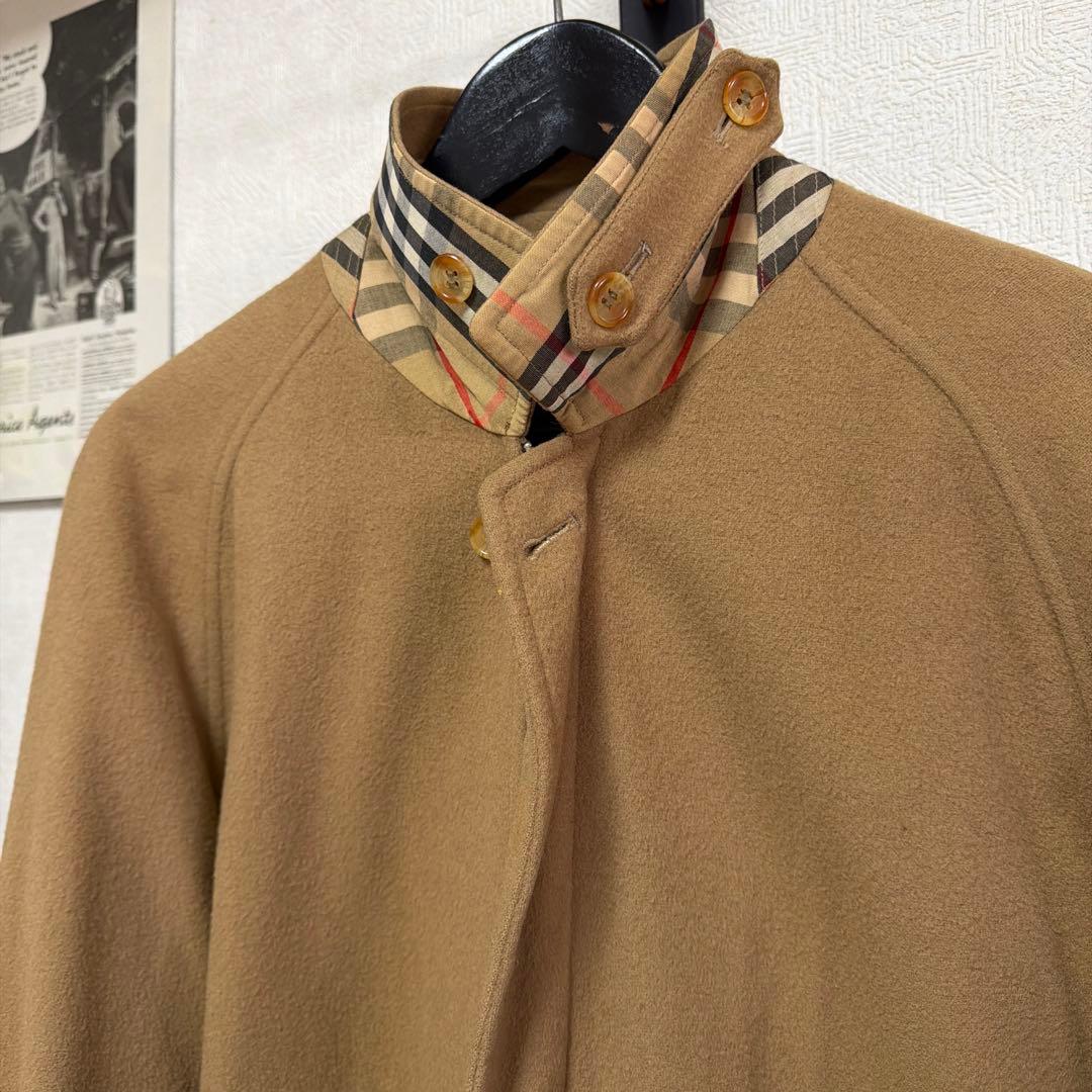 極上　80s バーバリー　MARUZEN別注　ウール　ノバチェック　ブルゾン