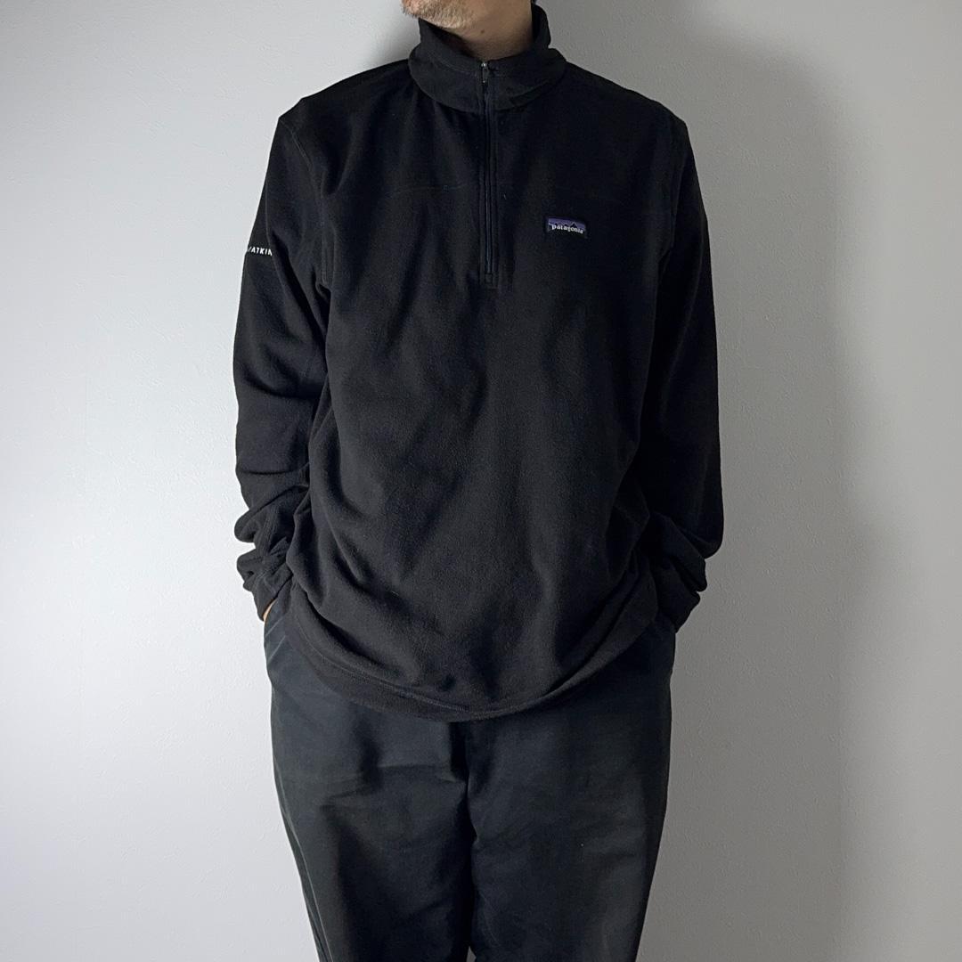 PATAGONIA Micro D フリースプルオーバー ブラック XL 古着