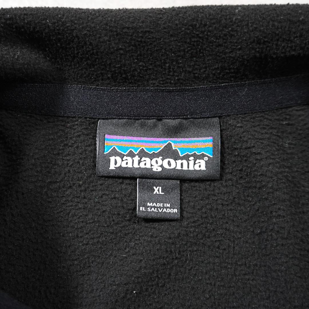 PATAGONIA Micro D フリースプルオーバー ブラック XL 古着