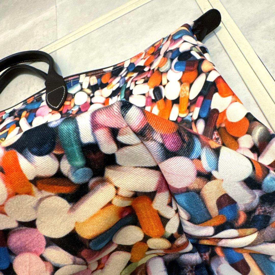 ロンシャン ジェレミースコット Longchamp ボストンバッグ 鞄 ピル